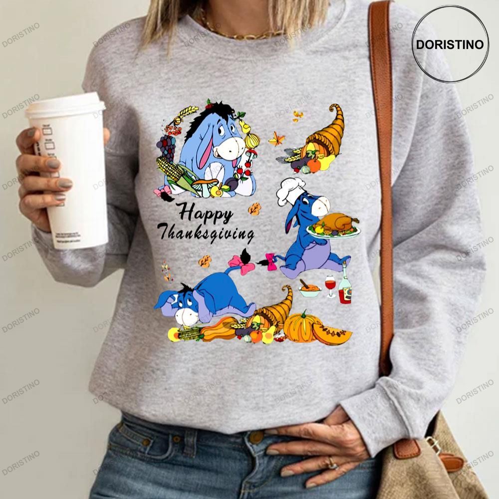 Happy Thanksgiving Eeyore Eeyore Winnie The Pooh Shirt